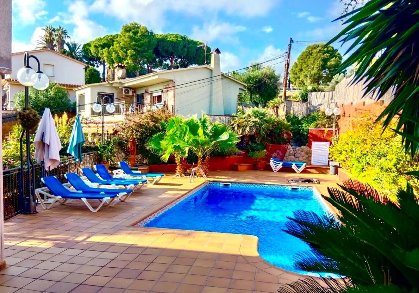 Preciosa Casa 2000 M2 Piscina Mar Barbacoa Felicidad Villa Santa Susanna Exterior photo